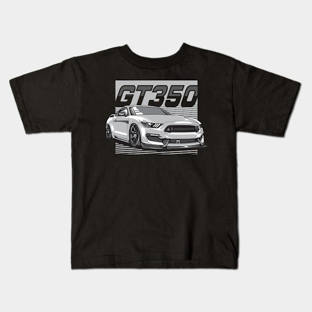 Muscle_GT-350!!!! Kids T-Shirt by melsa